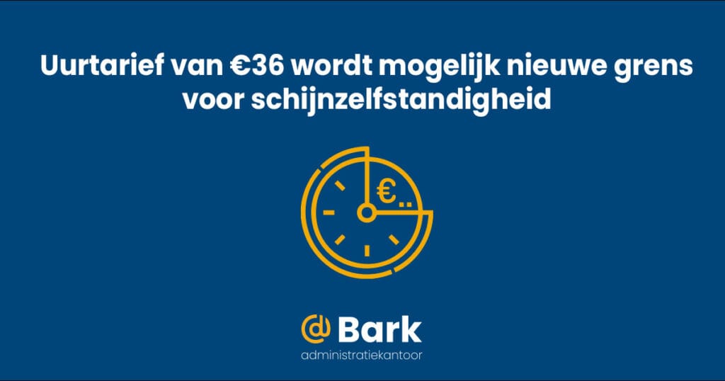 Uurtarief van €36 wordt mogelijk nieuwe grens voor schijnzelfstandigheid